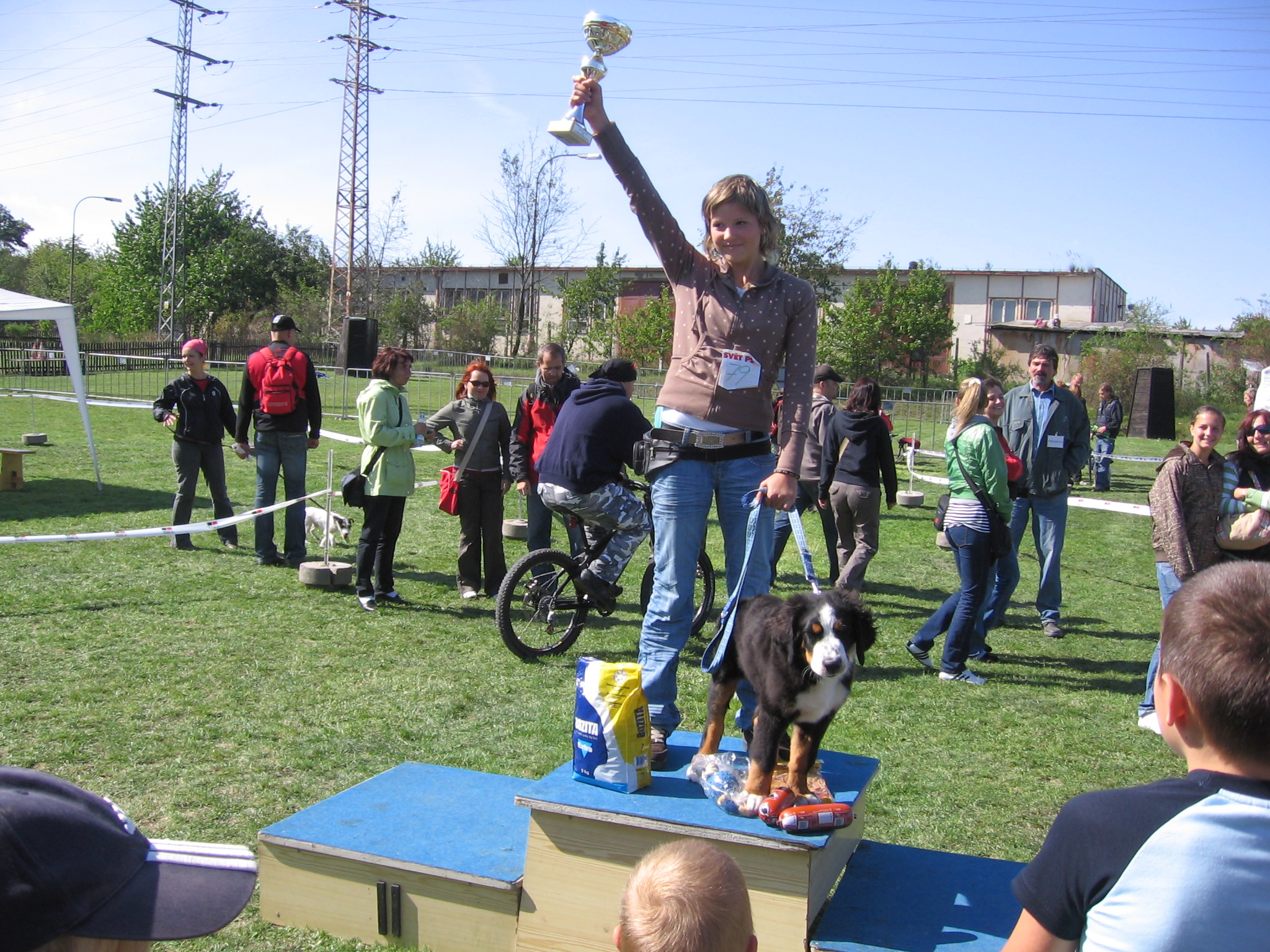 Puňta cup 2008 - Basti jako vítěz 047.jpg
