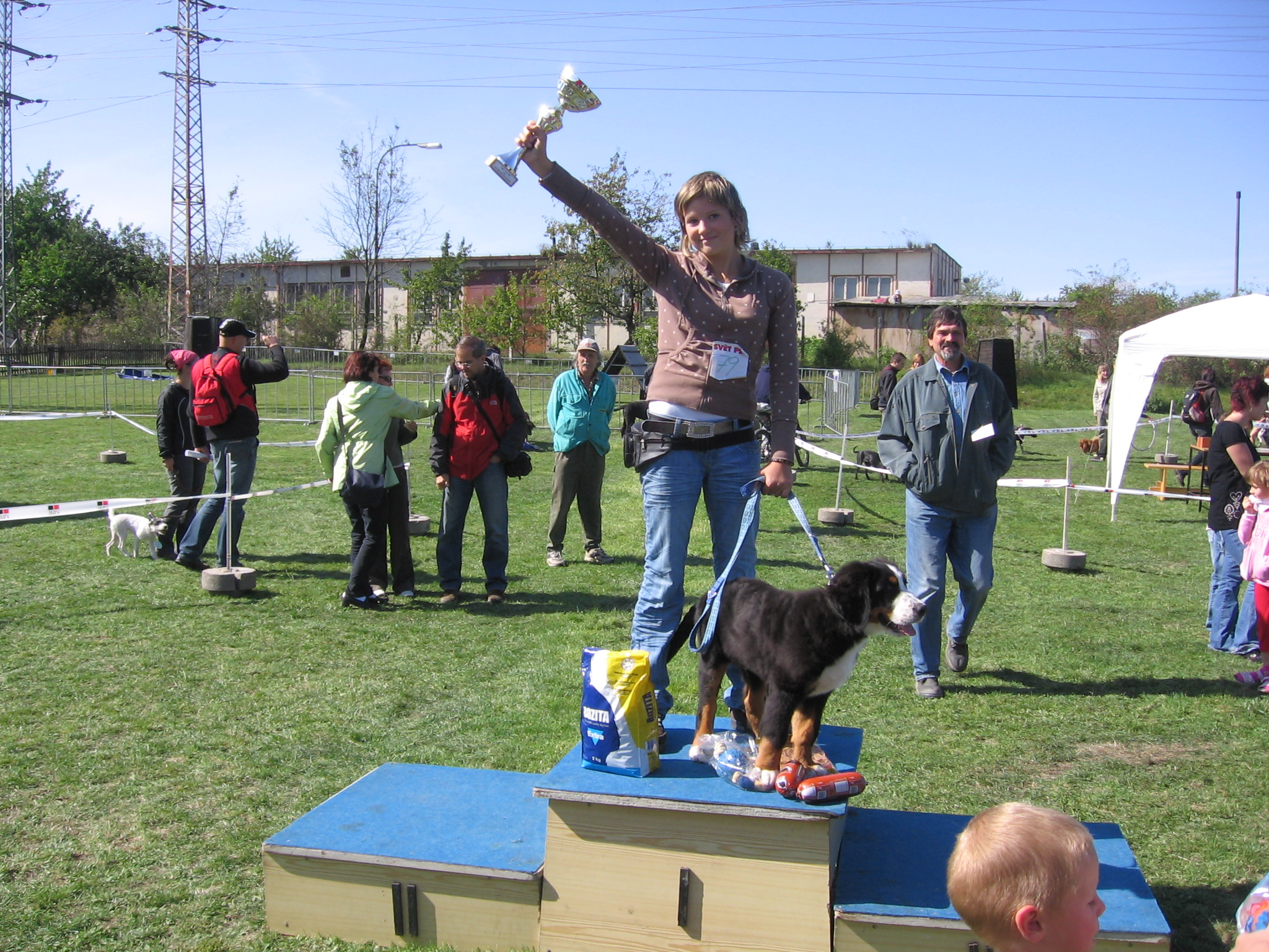 Puňta cup 2008 - Basti jako vítěz 052.jpg